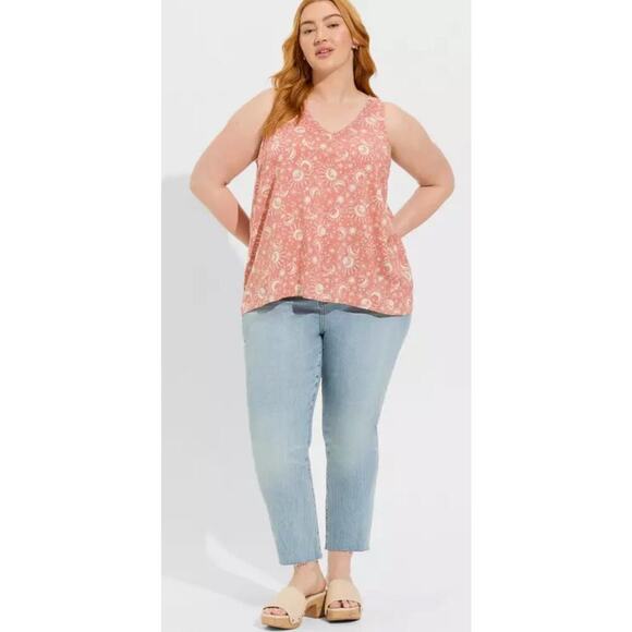 Torrid Challis Tank in Atlas Celestial Desert Sand size 14-16 - Picture 1 of 8